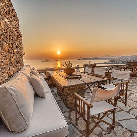Irida Villa - Sea & Sunset Flats By Explore Andros Batsíon Dış mekan fotoğraf